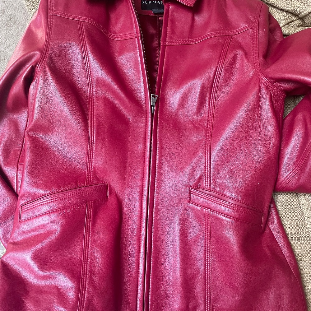 Red Leather Jacket
